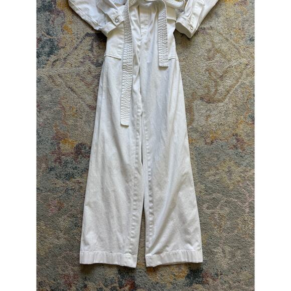 Dion Lee White Utility Tie Belt Jumpsuit - Picture 4 of 8